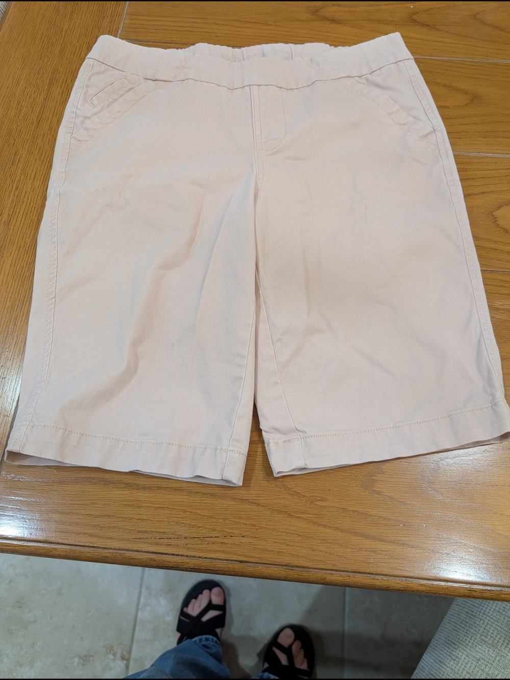 Jag Jeans Light Pink Pull-On Bermuda Shorts Size 10/30